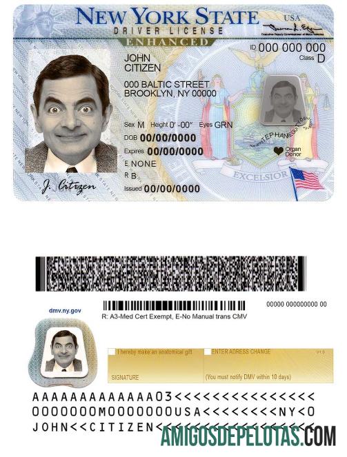 EUA Nova York DL exemplo real